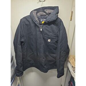 NWT Womens Carhartt Black Jacket-Sherpa Lined OJ4392-W 2XL XXL 3 Warmest 20W-22W